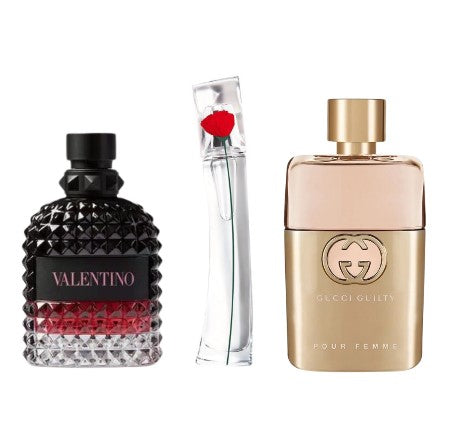 Seduzione e potenza: Gucci Guilty, Valentino Intense e Flower by Kenzo - 100 ml